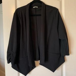 Open front blazer
